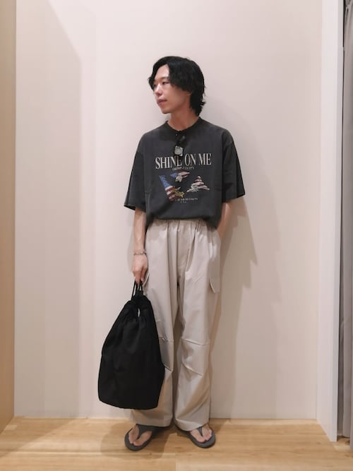 ウエストイージー ポリカーゴパンツ