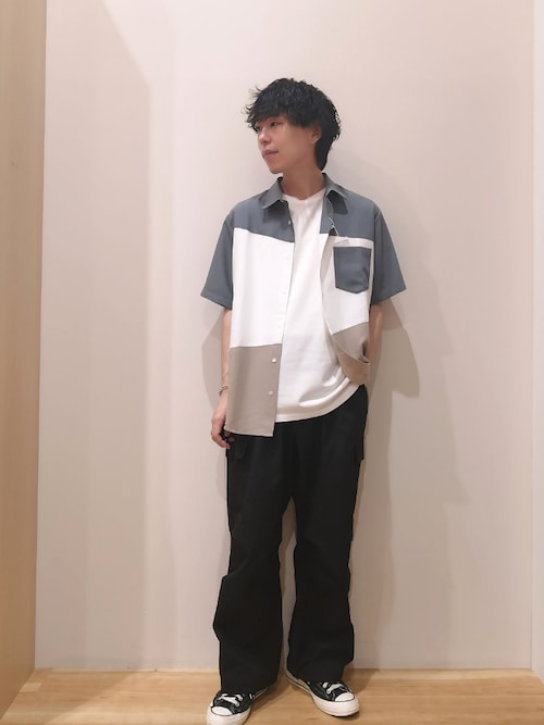 ウエストイージー ポリカーゴパンツ