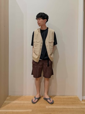 「ベスト」｜takataさん（メンズ・173cm）の夏コーディネート