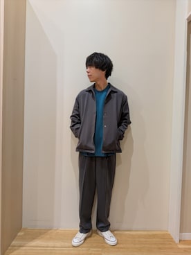 「アイテム（その他アウター）」を使った、takataさん（メンズ・173cm）の秋コーディネート