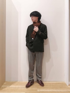 takataさん（メンズ・173cm）の冬コーディネート