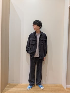 「アイテム（その他アウター）」を使った、takataさん（メンズ・173cm）の秋コーディネート