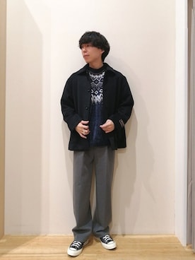 「マイベストコーデ2024」｜「アイテム（その他アウター）」を使った、takataさん（メンズ・173cm）の冬コーディネート
