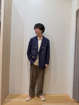 「アイテム（その他アウター）」を使った、takataさん（メンズ・173cm）の秋コーディネート
