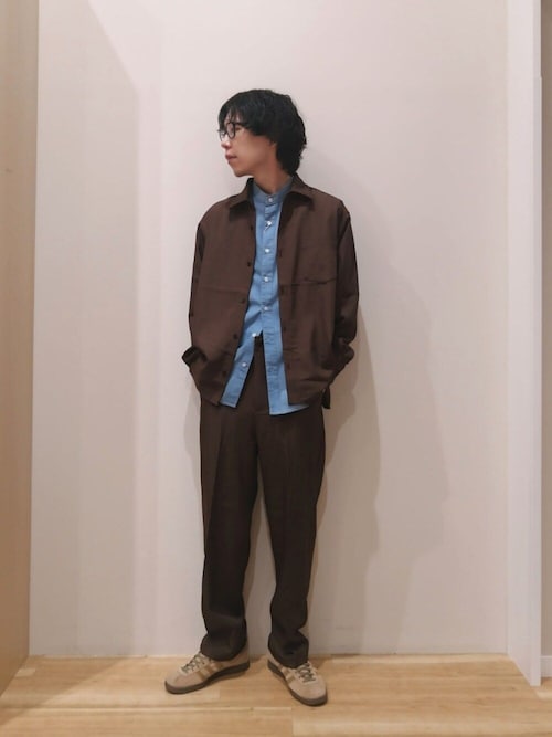 ストレッチツイル テーパードパンツ