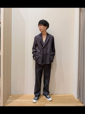 「アイテム（その他アウター）」を使った、takataさん（メンズ・173cm）の夏コーディネート