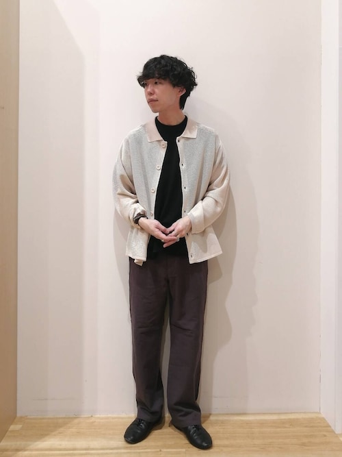 ポンチロングスリーブTシャツ for Jacket
