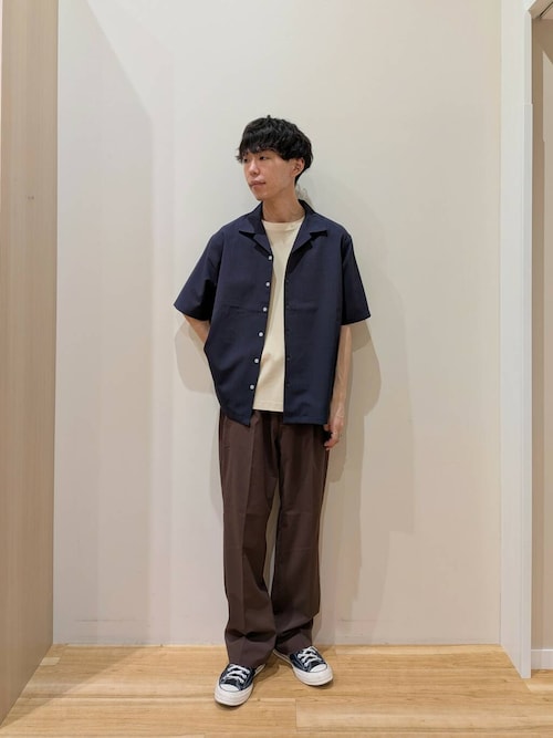 Fine Cotton クルーネックポケットTシャツ