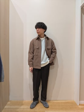 takataさん（メンズ・173cm）の冬コーディネート