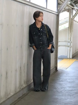 佐藤ネルマーさん(メンズ・177cm)の冬コーディネート