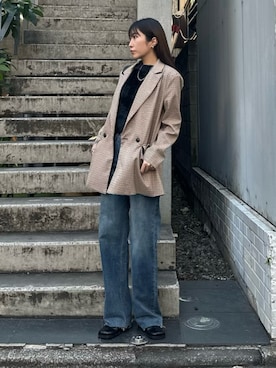 「TODAYFUL（トゥデイフル）のアイテム」を使った、Mamiさん（骨格ナチュラル・レディース・162cm）の冬コーディネート