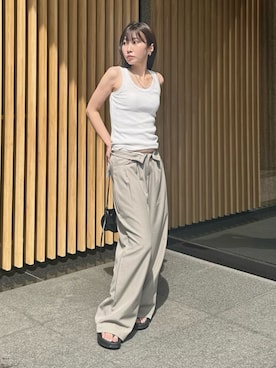 「アイテム（ピアス（両耳用））」を使った、Mamiさん（レディース・162cm）の夏コーディネート