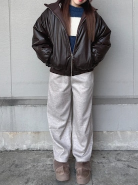 「アイテム（ジャケット/アウター）」を使った、rps_freakさん（レディース・158cm）の冬コーディネート