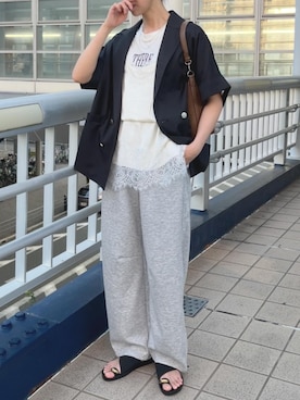 「rps（アールピーエス）のアイテム」を使った、rps_freakさん（レディース・165cm）の夏コーディネート