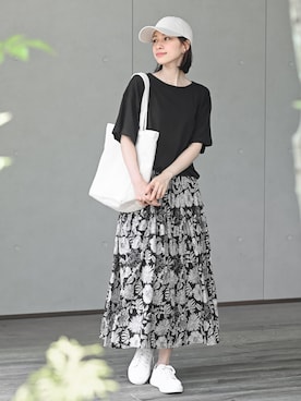 「rps（アールピーエス）のアイテム（帽子）」を使った、rps_freakさん（レディース・164cm）の夏コーディネート