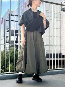 「rps（アールピーエス）のアイテム（スカート）」を使った、rps_freakさん（レディース・157cm）の夏コーディネート