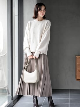 「rps（アールピーエス）のアイテム（スカート）」を使った、rps_freakさん（レディース・164cm）の秋コーディネート