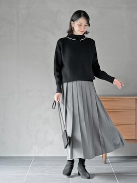 「rps（アールピーエス）のアイテム（スカート）」を使った、rps_freakさん（レディース・164cm）の秋コーディネート