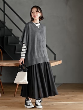 「rps（アールピーエス）のアイテム（スカート）」を使った、rps_freakさん（レディース・164cm）の夏コーディネート