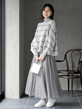 「rps（アールピーエス）のアイテム（スカート）」を使った、rps_freakさん（レディース・164cm）の秋コーディネート