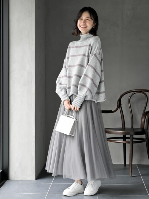 スーパーフレアーチュールスカート（スカート）｜rps（アールピーエス