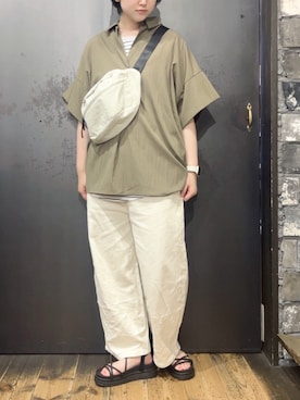 「rps（アールピーエス）のアイテム（パンツ）」を使った、rps_freakさん（レディース・162cm）の夏コーディネート