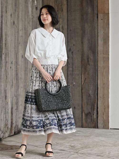 【関税なし】HOBBS ホッブス avlil コットン スカート 関税なし】HOBBS ホッブス avlil コットン スカート (Hobbs