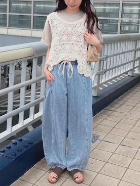 「rps（アールピーエス）のアイテム」を使った、rps_freakさん（レディース・165cm）の夏コーディネート