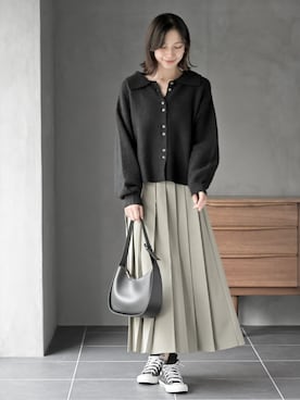 「rps（アールピーエス）のアイテム（スカート）」を使った、rps_freakさん（レディース・164cm）の秋コーディネート