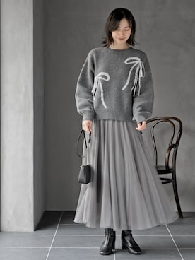 「rps（アールピーエス）のアイテム（スカート）」を使った、rps_freakさん（レディース・164cm）の秋コーディネート