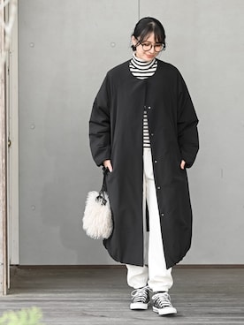 「アイテム（カーゴパンツ）」を使った、rps_freakさん（レディース・164cm）の秋コーディネート