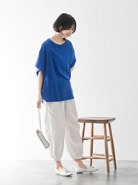 「rps（アールピーエス）のアイテム（Tシャツ/カットソー）」を使った、rps_freakさん（レディース・164cm）の夏コーディネート