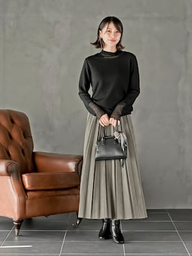 「rps（アールピーエス）のアイテム（スカート）」を使った、rps_freakさん（レディース・164cm）の秋コーディネート