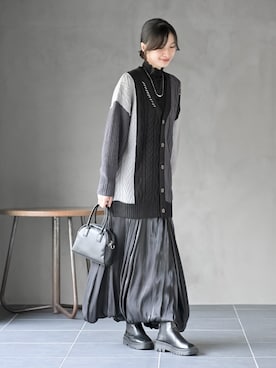 「rps（アールピーエス）のアイテム（スカート）」を使った、rps_freakさん（レディース・164cm）の秋コーディネート