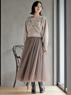 「rps（アールピーエス）のアイテム（スカート）」を使った、rps_freakさん（レディース・164cm）の秋コーディネート