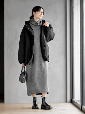 「アイテム（ナイロンジャケット）」を使った、rps_freakさん（レディース・164cm）の秋コーディネート