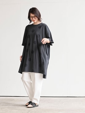 「rps（アールピーエス）のアイテム（Tシャツ/カットソー）」を使った、rps_freakさん（レディース・164cm）の夏コーディネート