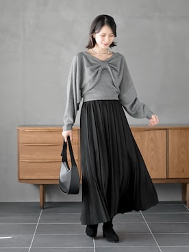 「rps（アールピーエス）のアイテム（スカート）」を使った、rps_freakさん（レディース・164cm）の秋コーディネート