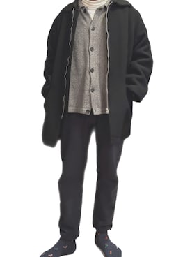 「Y's（ワイズ）のアイテム（ジャケット/アウター）」を使った、apple26yrさん（メンズ・176cm）の冬コーディネート