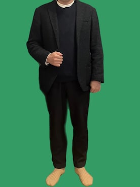 「HILTON（ヒルトン）のアイテム」を使った、apple26yrさん（メンズ・176cm）の冬コーディネート