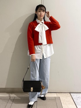 「アイテム（キーホルダー）」を使った、ゆたさん（レディース・155cm・20代）の秋コーディネート