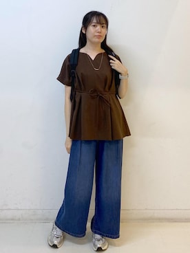 ゆたさん（レディース・155cm）の夏コーディネート