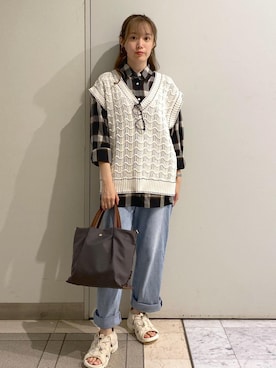 ゆたさん（レディース・155cm）の夏コーディネート