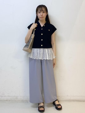 ゆたさん(レディース・155cm)の夏コーディネート