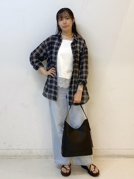 ゆたさん(レディース・155cm)の夏コーディネート