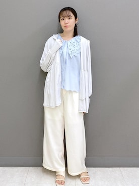 ゆたさん(レディース・155cm)の夏コーディネート