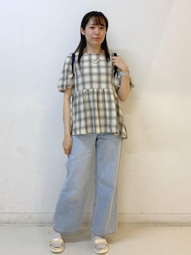 ゆたさん(レディース・155cm)の夏コーディネート