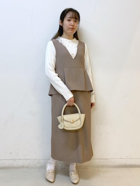 ゆたさん(レディース・155cm)の春コーディネート