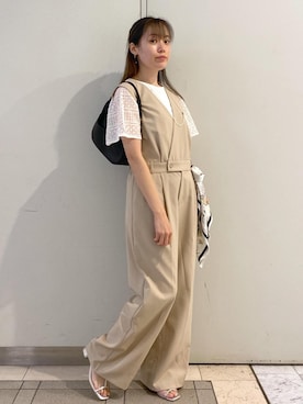 「アイテム（バンダナ/スカーフ）」を使った、ゆたさん（レディース・155cm・20代）の夏コーディネート
