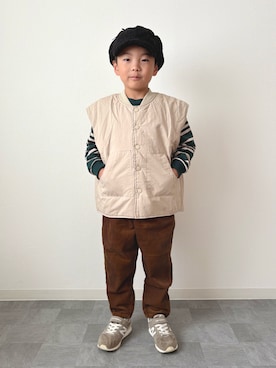 mitsu_taiさん（キッズ・120cm）の秋コーディネート